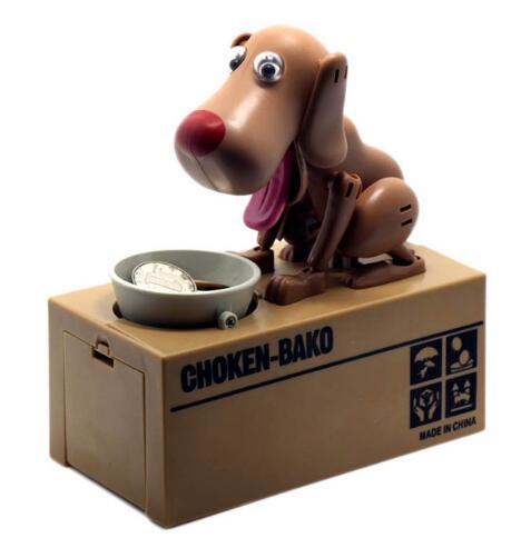 Пигги -банк роботизированный банк собаки собачья ящик для собачьих монет банк собачьей монеты
