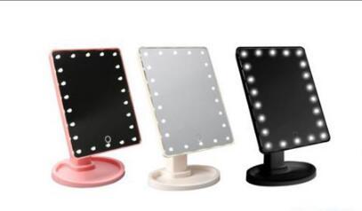 Specchio cosmetico a rotazione a 360 gradi portatile