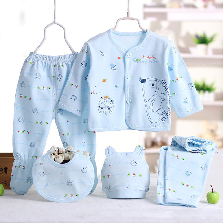 Set de lenjerie pentru haine pentru bebeluși din bumbac