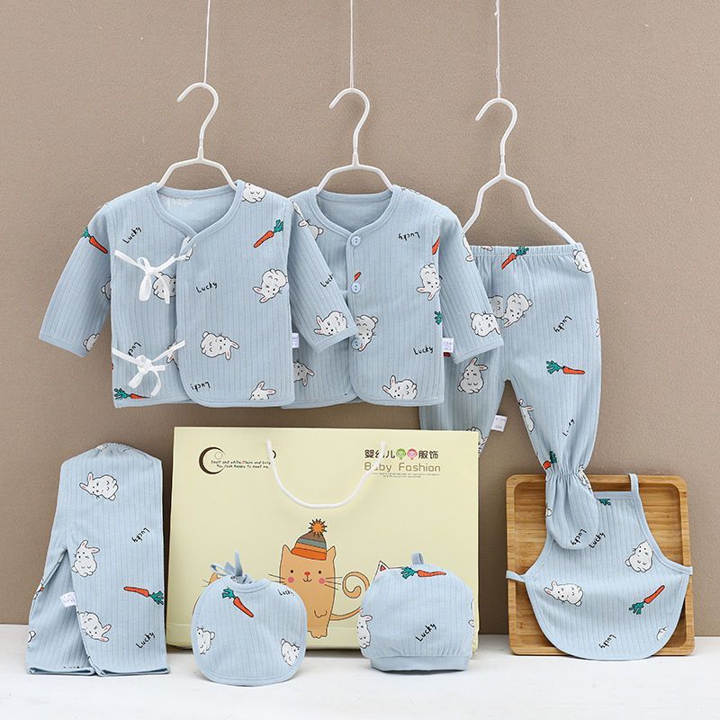 Pure Cotton Baby Clothes Spring And Autumn Summer Children Gift Box Set
