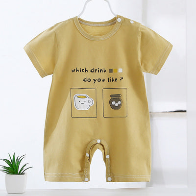 Bebek kısa kollu bodysuit