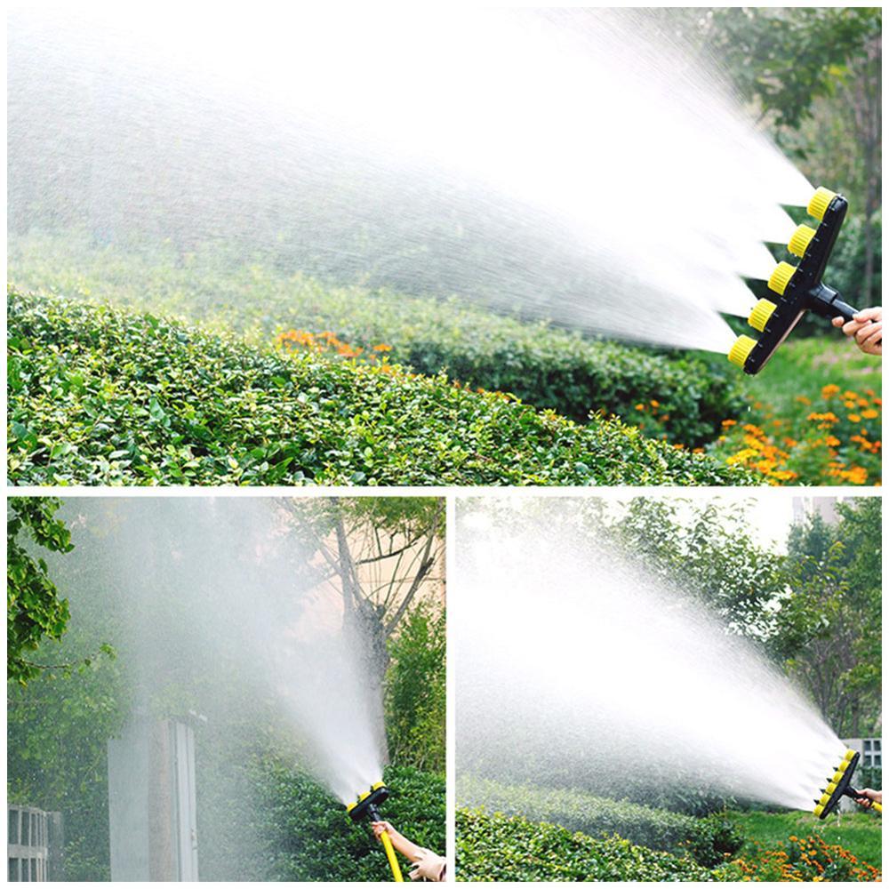 Boquillas de atomizador agrícola jardín césped rociadores de agua riego spray herramienta de boquilla ajustable