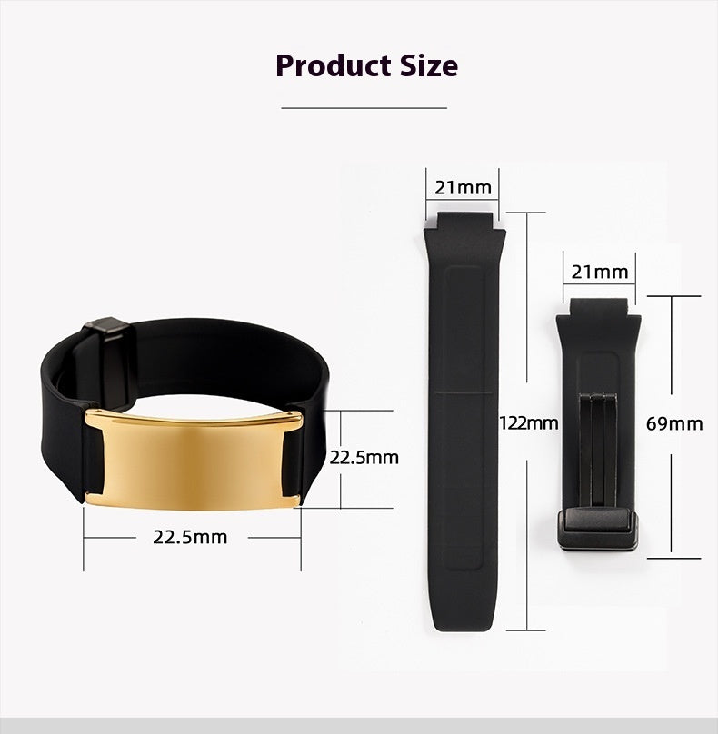 Negative Ion Watch Strap For Men And Women Adjustable