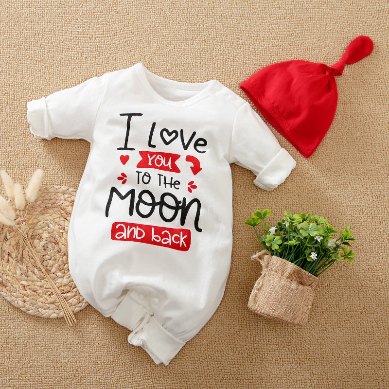 Juleklær vår og høst baby onesies