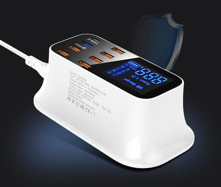 Quick Charge 3.0 tavallinen älykäs USB -laturiasema