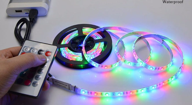 Flexibler Streifen LED Leuchttümer Wasserdichte Wohnkultur -Lichtstange Lampe
