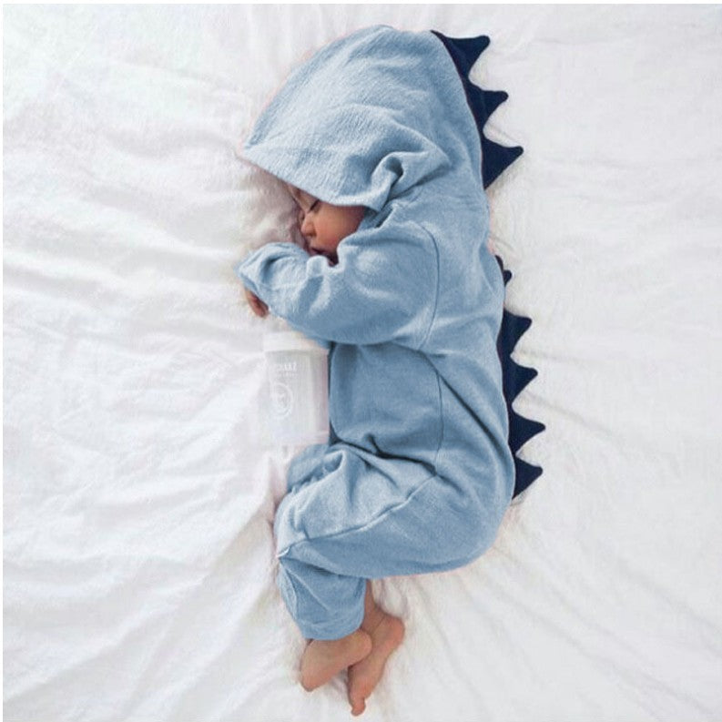 Lasten vauva dinosaurus puku yksiosainen