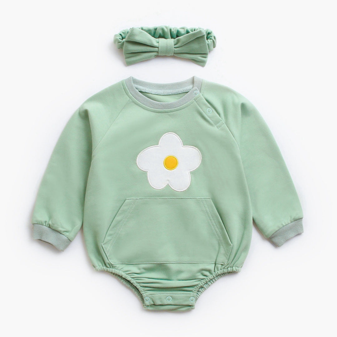 Ropa de una pieza de un bebé ropa de bebé de primavera y otoño del bebé
