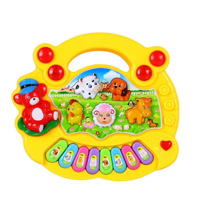 Juguetes educativos de animales de granja instrumento musical juguetes para bebés para niños