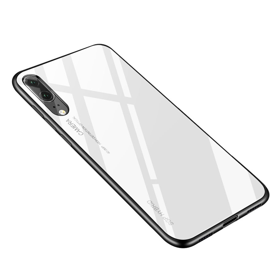 Gradient glass phone case