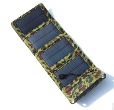 Chargeur solaire pliant en plein air 8W Charge directe package pliant et alimentation mobile d'urgence hors route