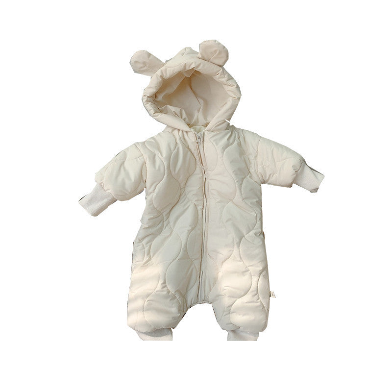 Мъже и жени бебешки мечки удебелени топли зимни дрехи