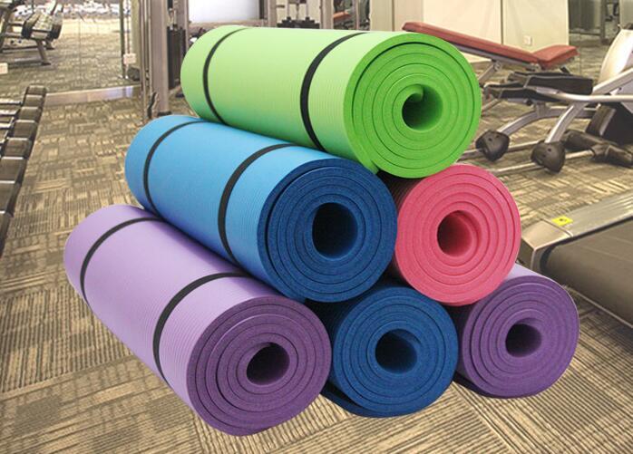 Tapis de yoga de 10 mm de premium d'épaisseur