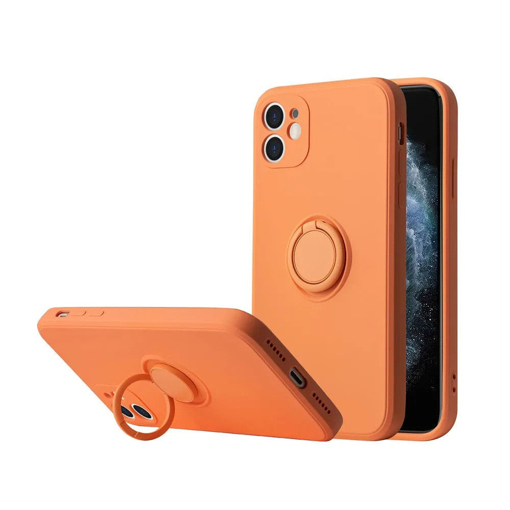 Compatible with Apple, Suitable For IPhone 12 Liquid Silicone Case