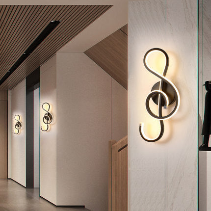 Lampa de perete cu LED -uri nordic lampa noptieră pentru dormitor minimalist