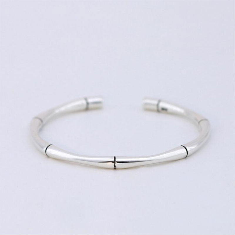 Fashion Thai Silver Bangles pour hommes femmes