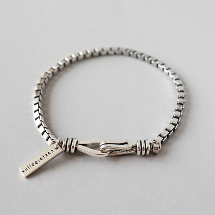 Braccialetto femminile bracciale argento