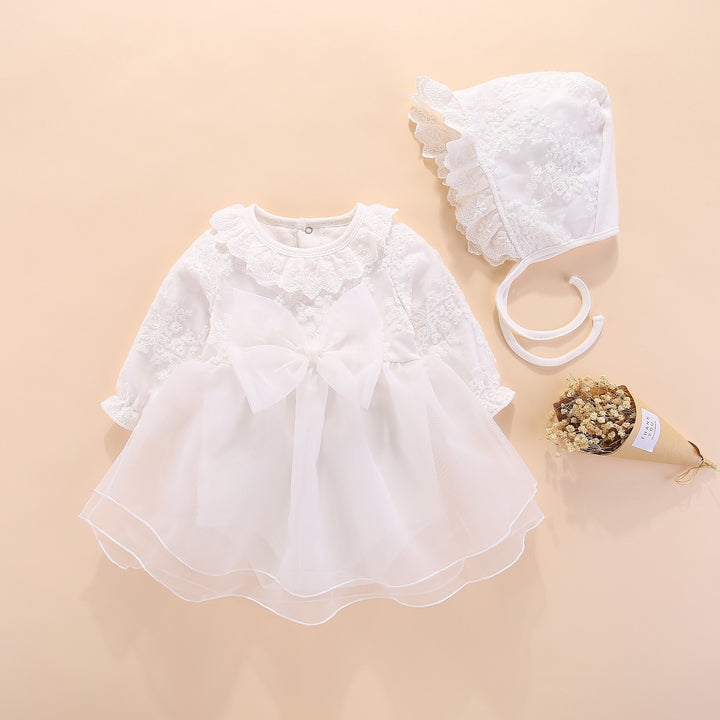 Spring and autumn clothes baby dress