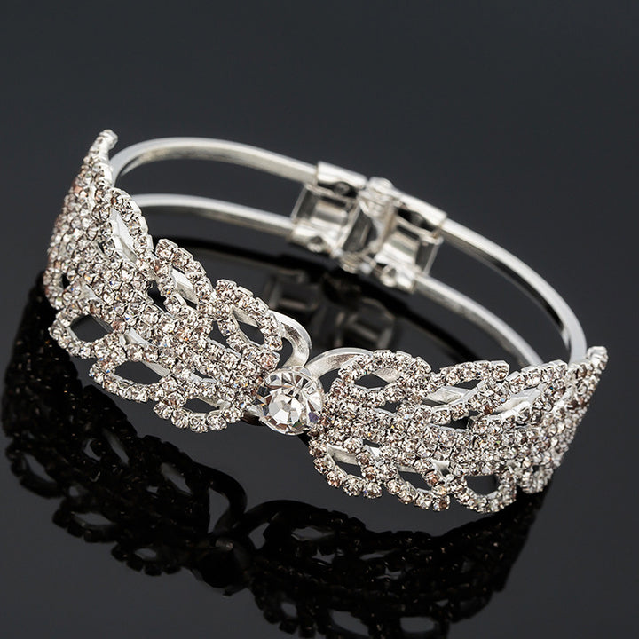 Diamond Hand Bracelet Day cadeau