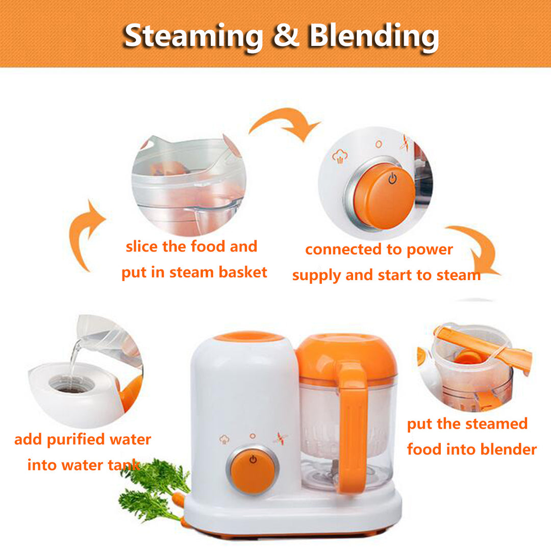 Multimisction Babild Food Prowepor Smart Infant Milk Milking Baby Food Cooking Mélangers