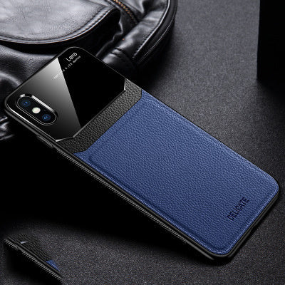 Anti-drop leather phone case