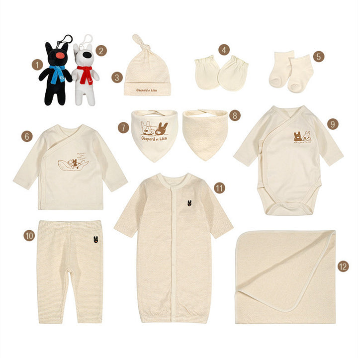 Costum pentru bebeluși nou -născut pentru bebeluși, cadou de lună plină, haine pentru bebeluși