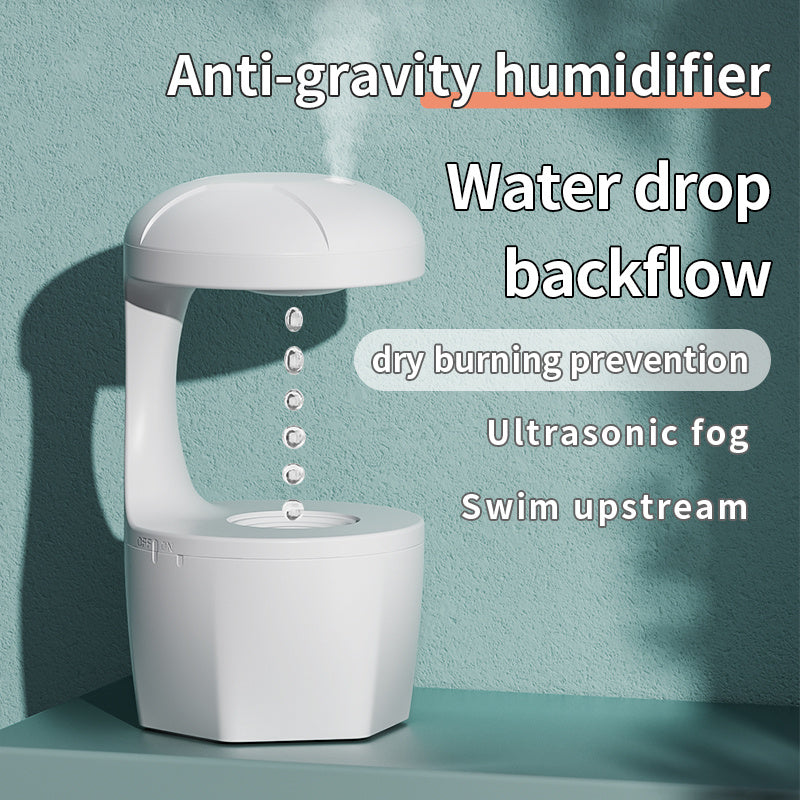 Anti-gravité Humidificateur Droplettes à eau Droplet Aromatherapy Machine de grande capacité Chambre de bureau
