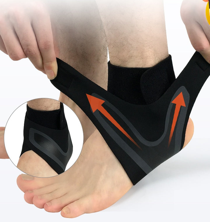 足首は、バスケットボールスポーツの足首の袖をランニングしているブレースの安全性をサポートしています