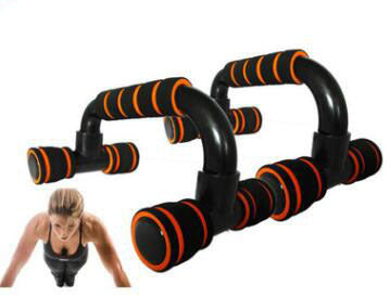 Stand de empuje en forma de h en forma de esponja de esponja ABS ABS Fitness Entrenamiento de la barra de agarre de la barra del ejercicio Fitness Entrenador