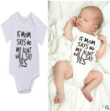 Çocuk Giyim Patlama Modelleri Toptan Yaz Yeni Çocuk Mektubu Baskı Cüppeleri Kısa Kollu Romper Tulum Bebek Giysileri