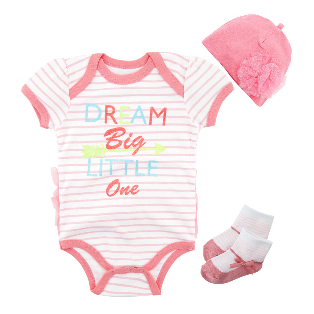 Romper de tres piezas para bebés