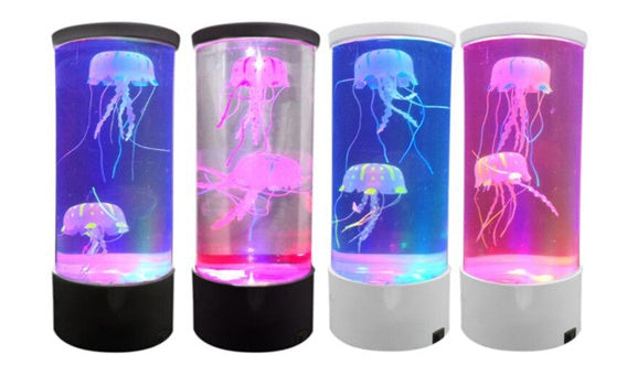 LED Jellyfish Aquarium Lamp Night Light USB aangedreven