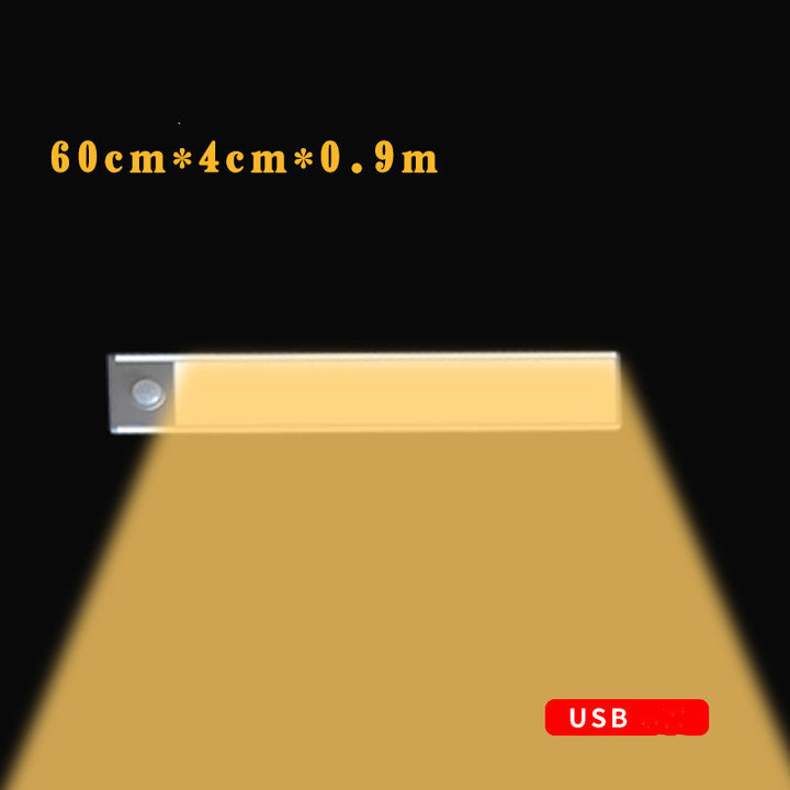 Capteur de mouvement LED sous la lumière de l'armoire USB RECHARGAGE PLACE DE CLACKE