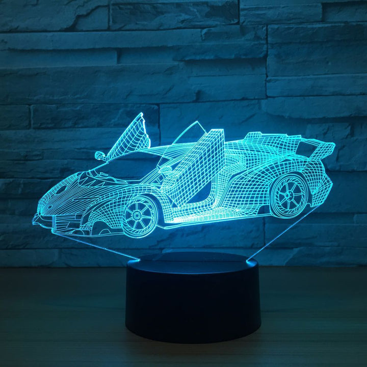 Lamborghini 3D night light