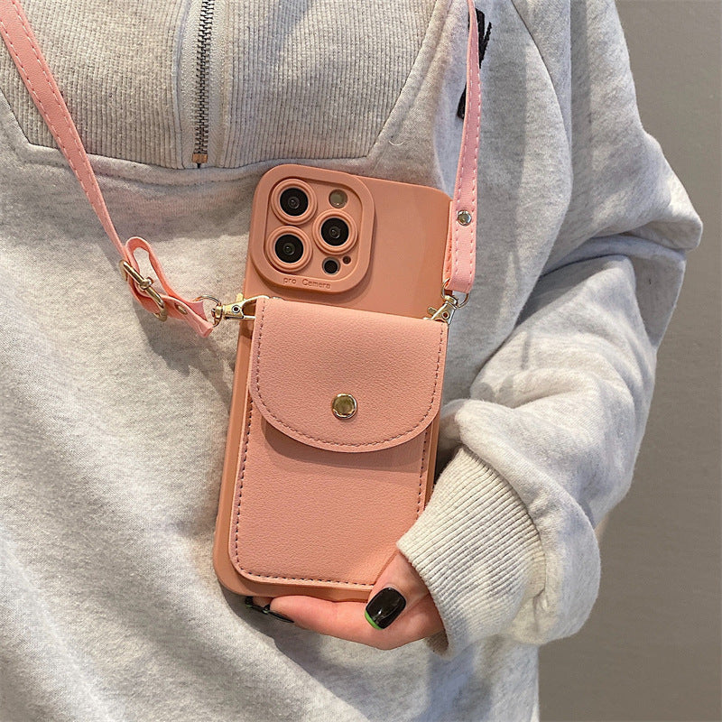 Personnalité de la mode Case de téléphonie de lonyard