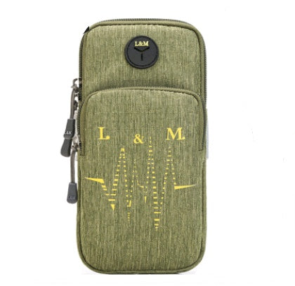 Compatible con Apple, manejo de brazo móvil Bag Men and Women Bag Sports ARM iPhone7 o 8plus de teléfono móvil impermeable con bolsa de muñeca de fitness