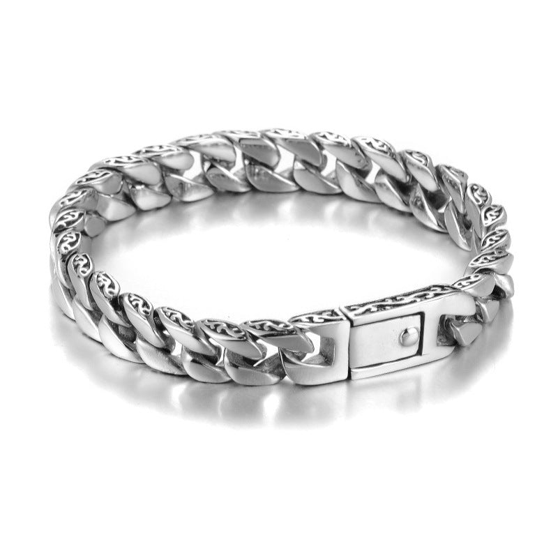 Mas de moda Pulsera de acero de titanio Totem Tótem Titanium Steel Bracelet