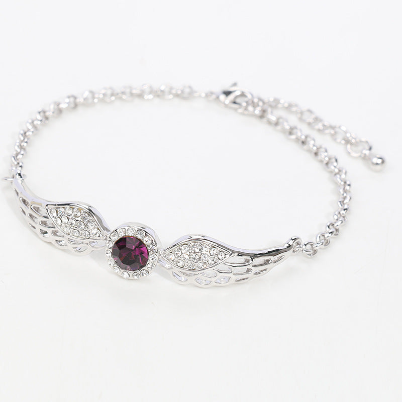 Austríaco Bracelelet Angel Wings Diamond Jewelry