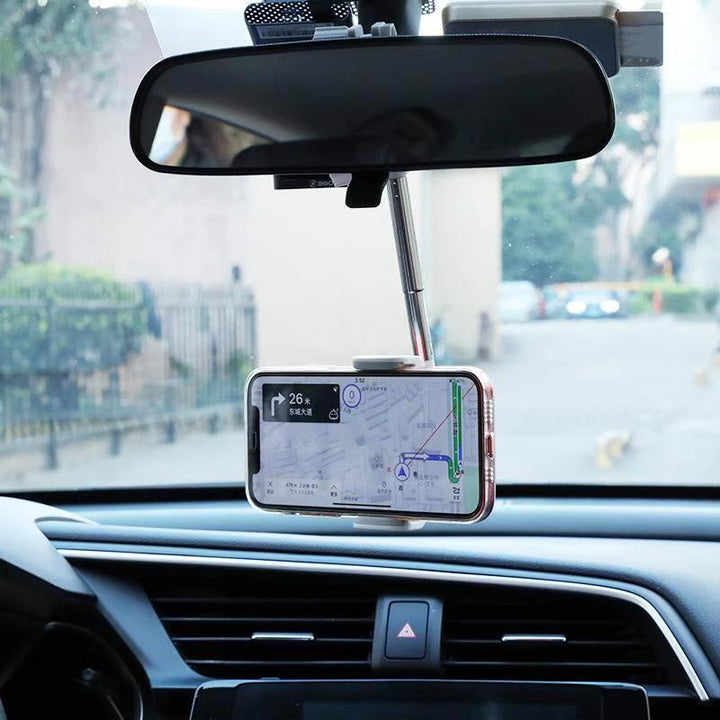 Suport de telefon mobil pentru oglinda retrovizoare a vehiculului