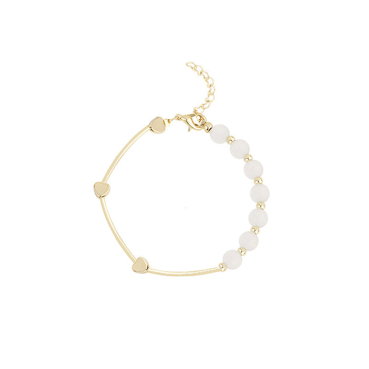 Diseño de nicho Opal Love Bracelet Mujeres