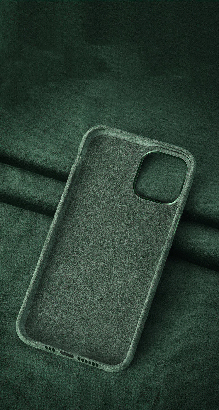 Compatible con Apple, Velvet de gamuza es adecuado para la cubierta protectora de iPhone12promax