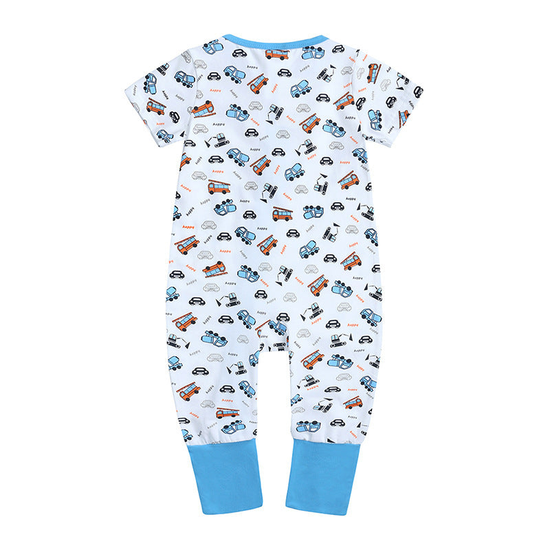 Kinder Tales Mode gedruckte Baby -Jumpsuit