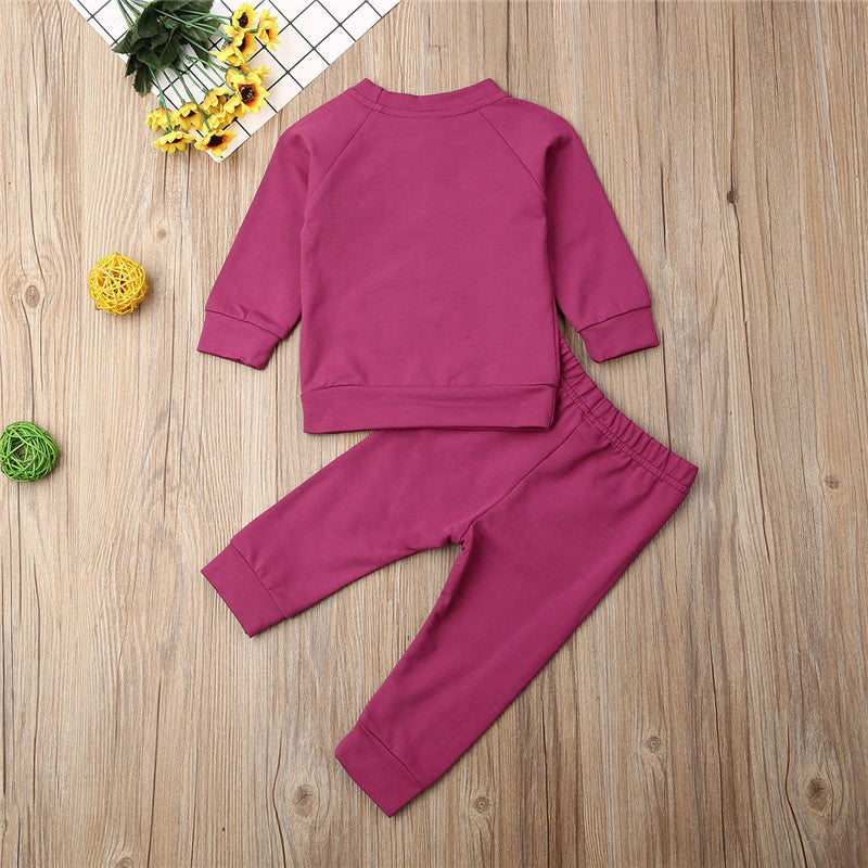 Baby Spring- und Herbstkleidung Babykleidung Unisex Anzug