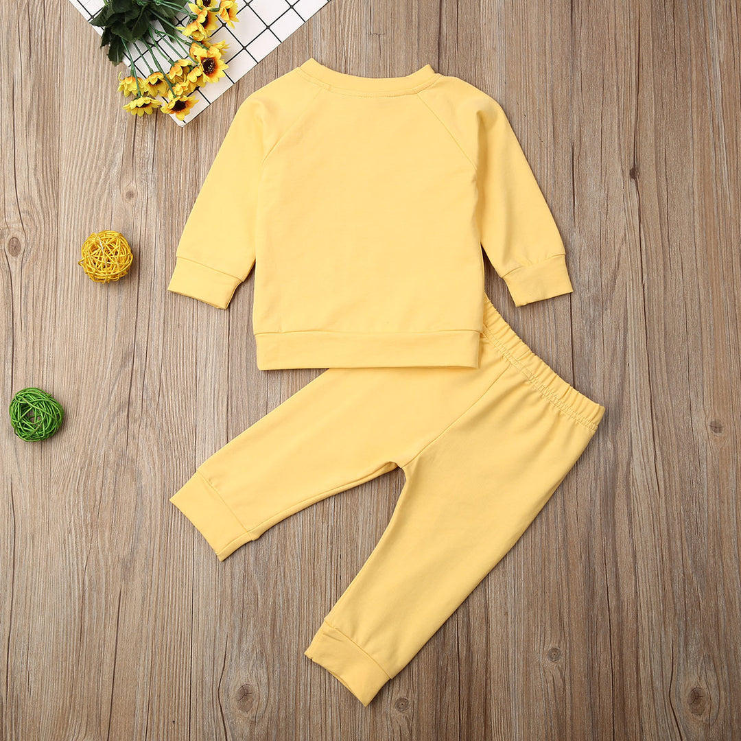 Vauva kevät- ja syksyn vaatteet vauvavaatteet unisex puku