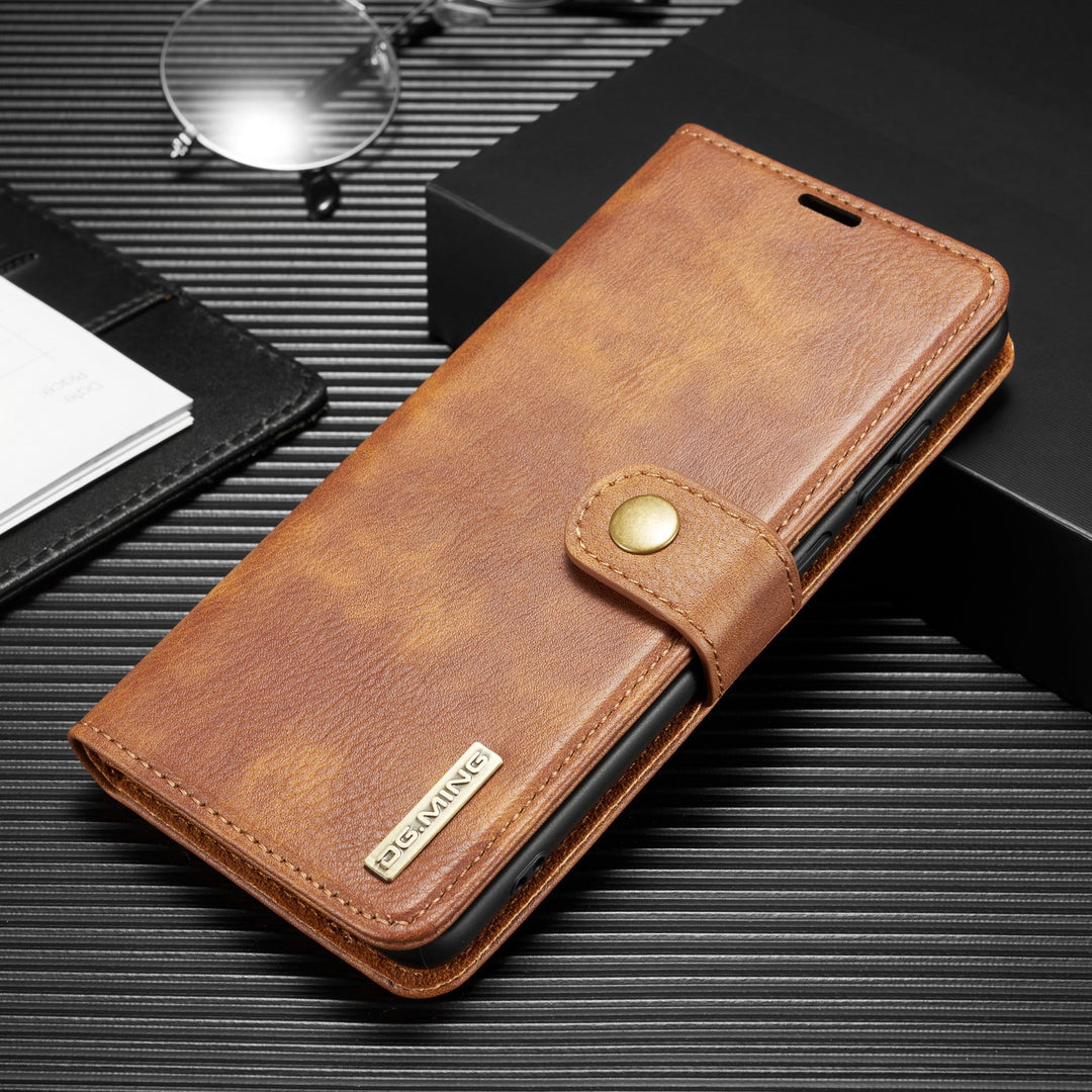 Mobile Phone Protective Cover Split Leather Case