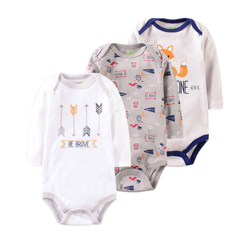 Driedelige babykleding romper