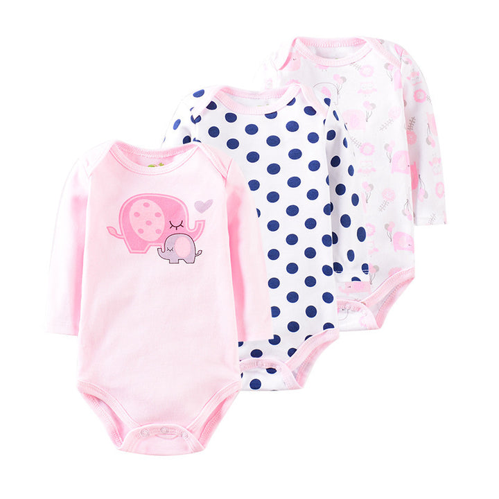 Driedelige babykleding romper