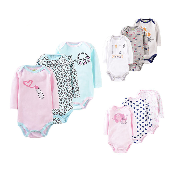 Driedelige babykleding romper