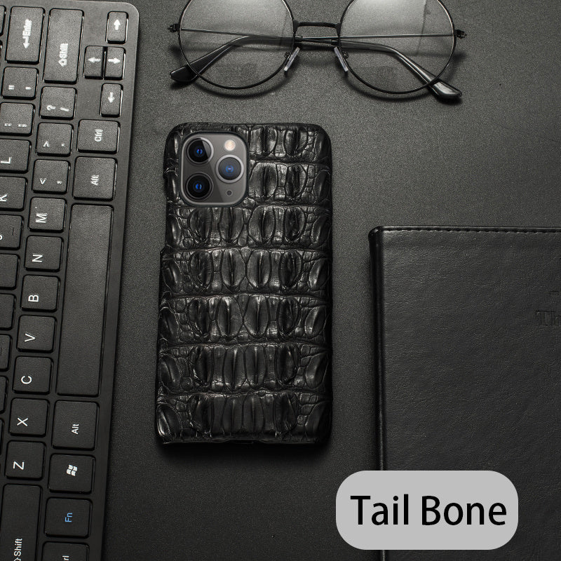 Compatible with Apple , Limited Edition New Half-Pack Anti-Fall Leather Protective Case