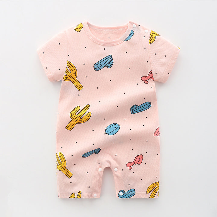 Neugeborene Babykleidung Sommer Strampler Pyjama
